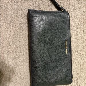 Michael Kors Black Pebbled Leather Men's Wallet